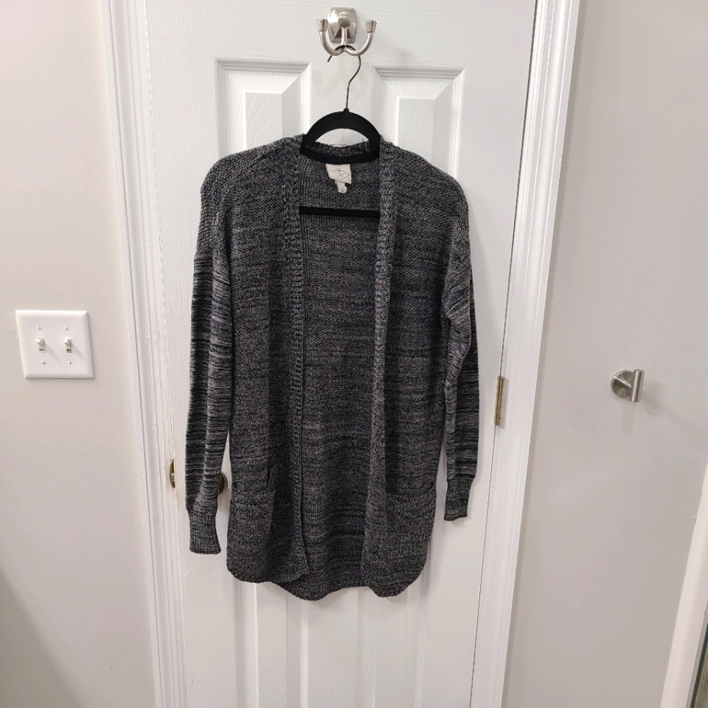 St John's Bay Cardigan size M gray